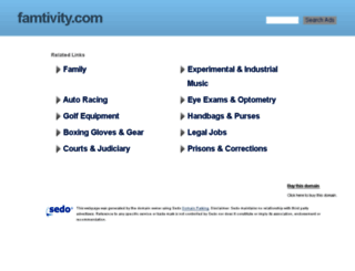 famtivity.com screenshot