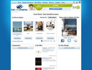 fan-de-cinema.com screenshot