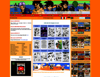 fan-manga-dbz.com screenshot