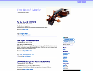 fanbasedmusic.com screenshot