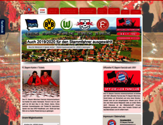 fanclub-hohenschambach.de screenshot