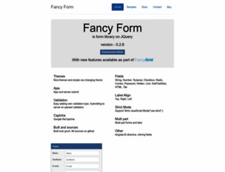 fancyjs.com screenshot