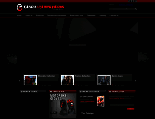 fancyleatherworks.com screenshot