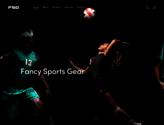 fancysportsgear.com screenshot