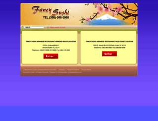 fancysushiusa.com screenshot
