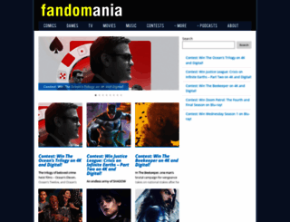 fandomania.com screenshot