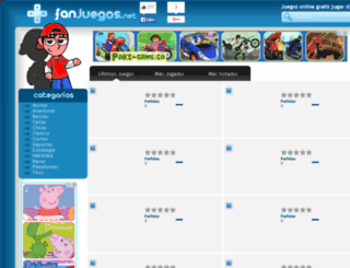 fanjuegos.net screenshot