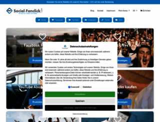 fanklick.com screenshot
