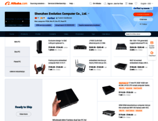 fanlesspc.en.alibaba.com screenshot
