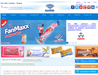 fanmilk-gh.com screenshot