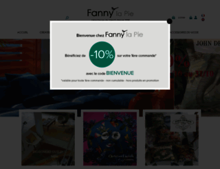 fanny-la-pie.com screenshot
