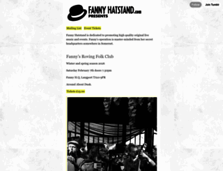 fannyhatstand.com screenshot