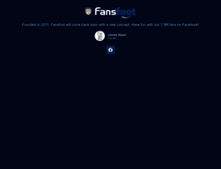 fansfoot.com screenshot