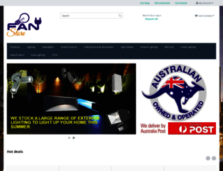 fanstore.com.au screenshot