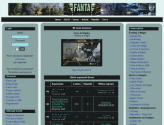 fantalands.altervista.org screenshot
