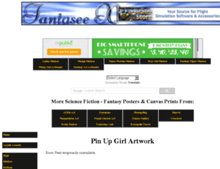 fantasee-x.com screenshot