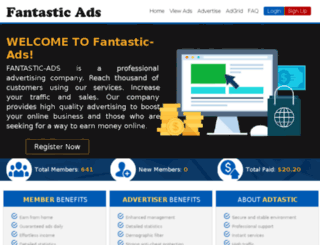 fantasic-ads.com screenshot