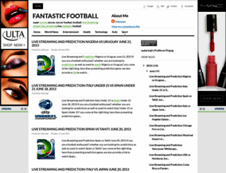 fantastic-football29.blogspot.com screenshot
