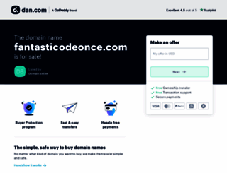 fantasticodeonce.com screenshot
