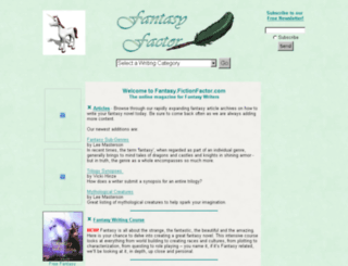 fantasy.fictionfactor.com screenshot