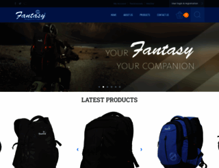 fantasybags.in screenshot