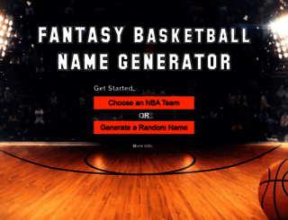 fantasybasketball.sportsunlimitedinc.com screenshot