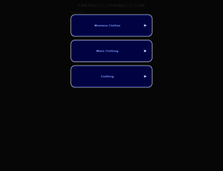 fantasyclothingco.com screenshot