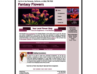 fantasyflowers.org screenshot