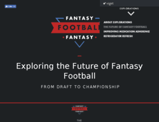 fantasyfootball.viget.com screenshot