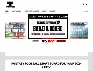 fantasyfootballdraftboard.net screenshot