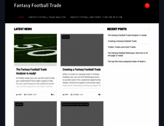 fantasyfootballtrade.com screenshot