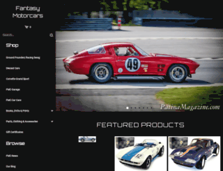 fantasymotorcars.com screenshot