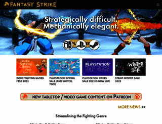 fantasystrike.com screenshot