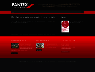 fantex-industry.co.uk screenshot