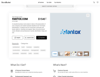 fantox.com screenshot