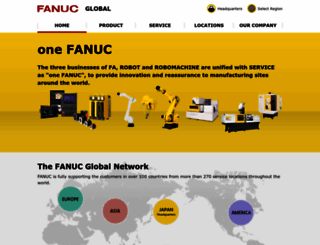 fanuc.com screenshot