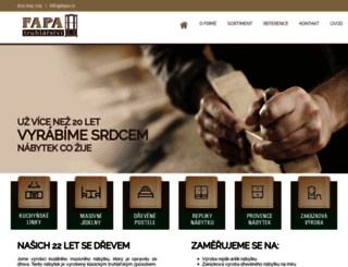 fapa.cz screenshot