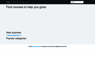 faq-courses.com screenshot