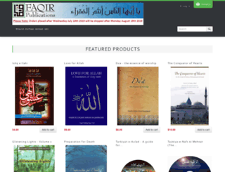 faqirpublications.com screenshot