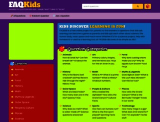 faqkids.com screenshot