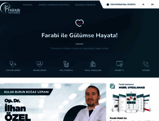 farabihastanesi.com.tr screenshot