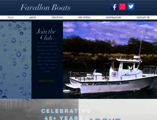 farallonboats.com screenshot