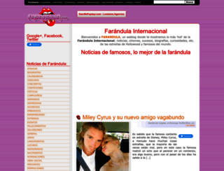 farandula.org screenshot