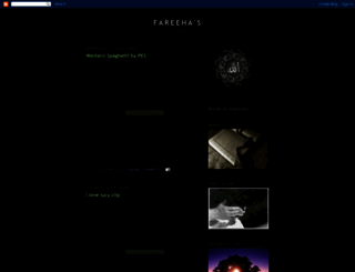 fareehas.blogspot.com screenshot
