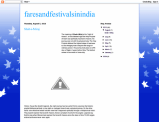 faresandfestivalsinindia.blogspot.com screenshot