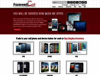 farewellcell.com screenshot