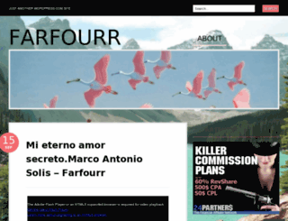 farfourr.wordpress.com screenshot