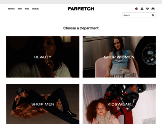 farfretch.com screenshot