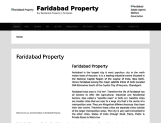 faridabad-property.in screenshot