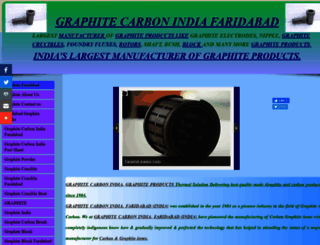 faridabadgraphiteindia.com screenshot